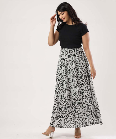 Amelia Printed Maxi Skirt